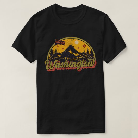 ワシントン (コネチカット州) Tシャツ (デザイン正面)