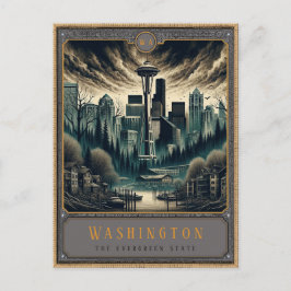 ワシントン |ゴシック様式の絵葉書 ポストカード