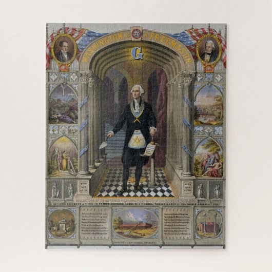 ワシントン・ザ・メイソン ジグソーパズル (縦)