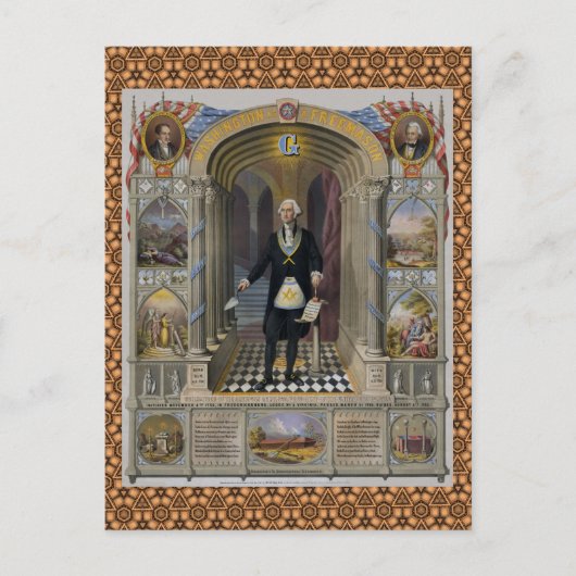 ワシントン・ザ・メイソンII ポストカード (正面)