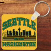 ワシントン・シアトル キーホルダー (裏面)