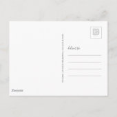 ワシントン・シアトル ポストカード (裏面)