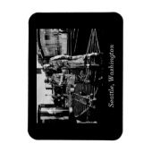 ワシントン・シアトル マグネット (縦)