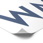 ワシントン – スノーボード ポスター (角)