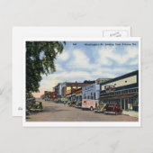 ワシントン・セント、アテネ、ジョージアヴィンテージ ポストカード (正面/裏面)