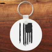 ワシントン タコマ アメリカ国旗 USA キーホルダー (正面)