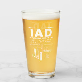 ワシントン・ダレス国際空港 IAD タンブラーグラス