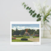 ワシントン・パークビュー・オブ・ザ・キングス・ファウンテン ポストカード (スタンド正面)