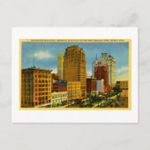 ワシントン・ブールバード、ミシガン州デトロイト ポストカード (正面)