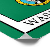 ワシントン ポスター (角)