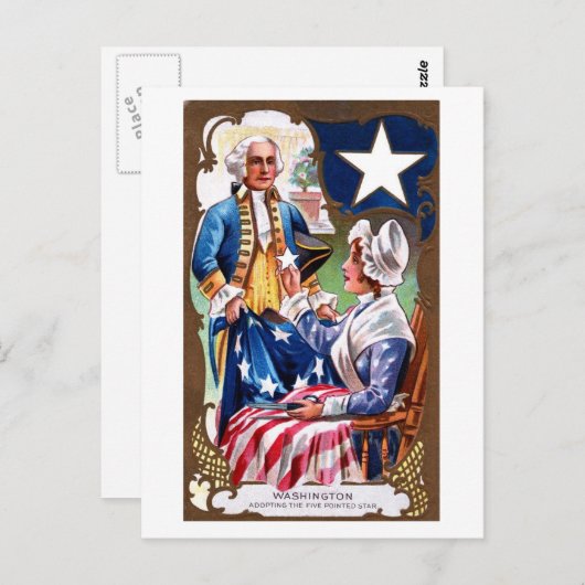 ワシントン ポストカード (正面/裏面)