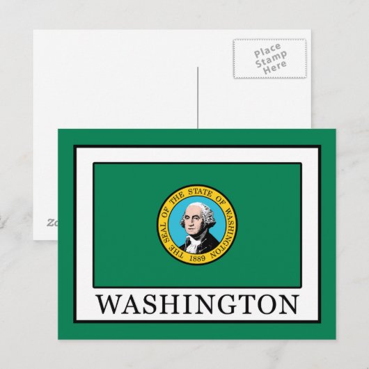 ワシントン ポストカード (正面/裏面)