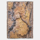 ワシントン·ポンデロサ·パイン·バーク スローブランケット (正面縦)