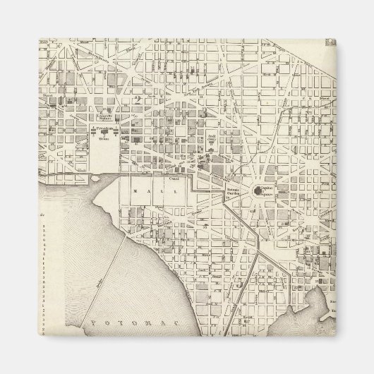 ワシントン マグネット (正面)