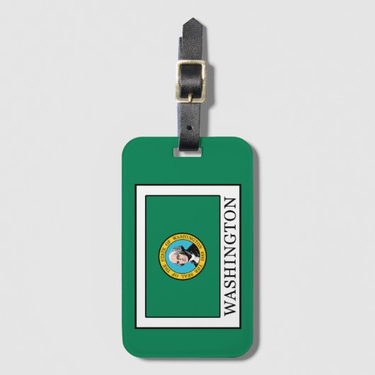 ワシントン ラゲッジタグ (正面縦)