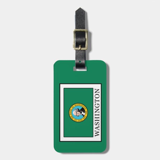 ワシントン ラゲッジタグ (正面縦)