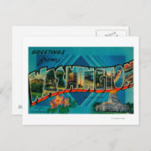 ワシントン – ラージレターシーン2 ポストカード (正面/裏面)