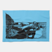 ワシントン・リンカーン キッチンタオル (横)