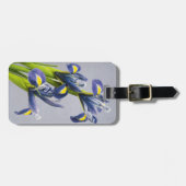 ワシントン、レドモンド、パープルイリーゼ ラゲッジタグ (正面横)