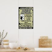 ワシントン：不当かつ非賢明 ポスター (キッチン)