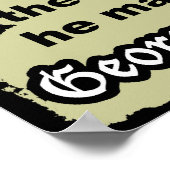 ワシントン：不当かつ非賢明 ポスター (角)