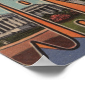 ワシントン(州) – ラージレターシーン2 ポスター (角)