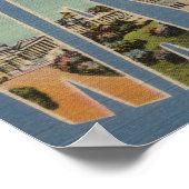 ワシントン(州) – 大文字場面4 ポスター (角)