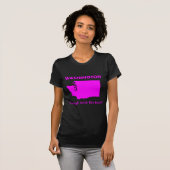 ワシントン - 雨はもうたくさん Tシャツ (正面フル)