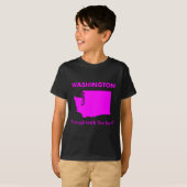 ワシントン - 雨はもうたくさん Tシャツ (正面フル)