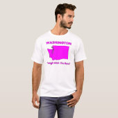 ワシントン - 雨はもうたくさん Tシャツ (正面フル)