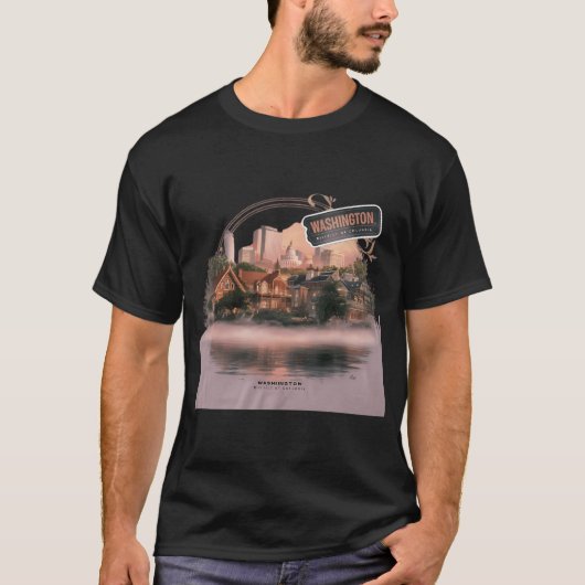 ワシントン Tシャツ (正面)