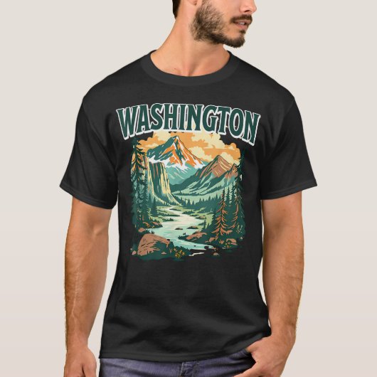 ワシントン Tシャツ (正面)
