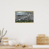 ワシントン – View of Apple Trees in Blossom ポスター (キッチン)