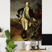 ワシントンat Princeton, 1779 / by Charles Peale ポスター (ホームオフィス)