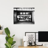 ワシントンCadillac Company Showroom 1927 ポスター (ホームオフィス)