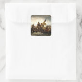 ワシントンCrossing the Delaware - 1851 スクエアシール (バッグ)