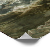 ワシントンCrossing the Delaware - 1851 ポスター (角)