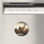 ワシントンCrossing the Delaware - 1851 マグネット (インサイチュ (食洗機))