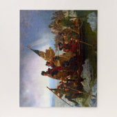 ワシントンCrossing the Delaware │ Emanuel Leutze ジグソーパズル (縦)