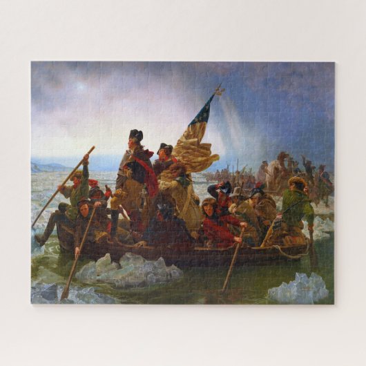 ワシントンCrossing the Delaware │ Emanuel Leutze ジグソーパズル (横)