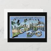 ワシントンD.C.からの挨拶!ヴィンテージポストカード ポストカード (正面/裏面)