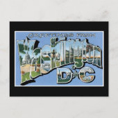 ワシントンD.C.からの挨拶!ヴィンテージポストカード ポストカード (正面)