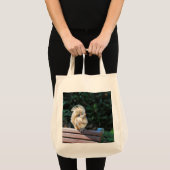 ワシントンD.C.で幸せなリス トートバッグ (正面(商品))