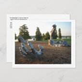 ワシントンD.C.で目覚める彫刻 案内ポストカード (正面/裏面)