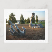 ワシントンD.C.で目覚める彫刻 案内ポストカード (正面)