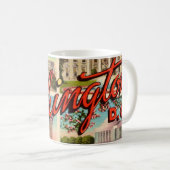 ワシントンD.C.のご挨拶 コーヒーマグカップ (正面右)