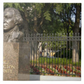 ワシントンD.C.、のジョージ・ワシントンの彫像 タイル (正面)