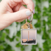 ワシントンD.C.のスカイライン キーホルダー (手)
