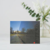 ワシントンD.C.のベトナム戦争記念壁 ポストカード (スタンド正面)