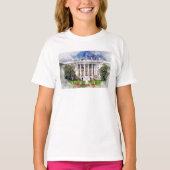 ワシントンD.C.のホワイトハウス – 南側ファサード Tシャツ (正面)